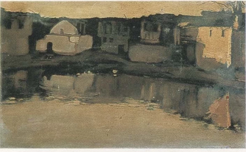 Riflessi sul fiume - Collegio Gesuitico Canopoleno, Sassari
